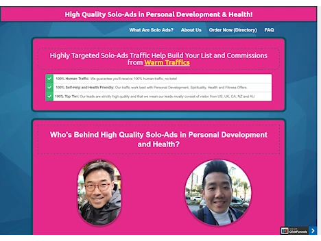 Featured Solo Ads Seller: High Quality Solo Ads