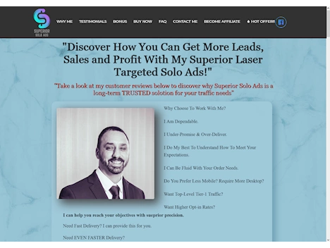 Featured Solo Ads Seller: Shawn Askew
