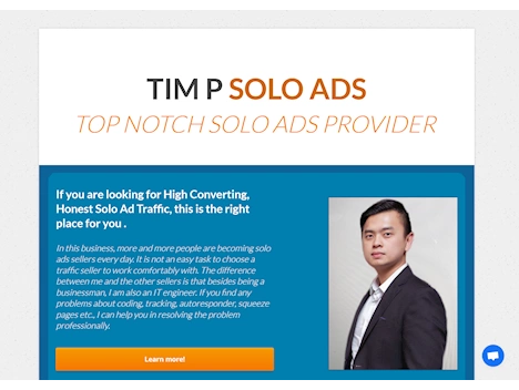 Featured Solo Ads Seller: Tim PH