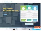 Screenshot of Solo Ad Seller's Website'